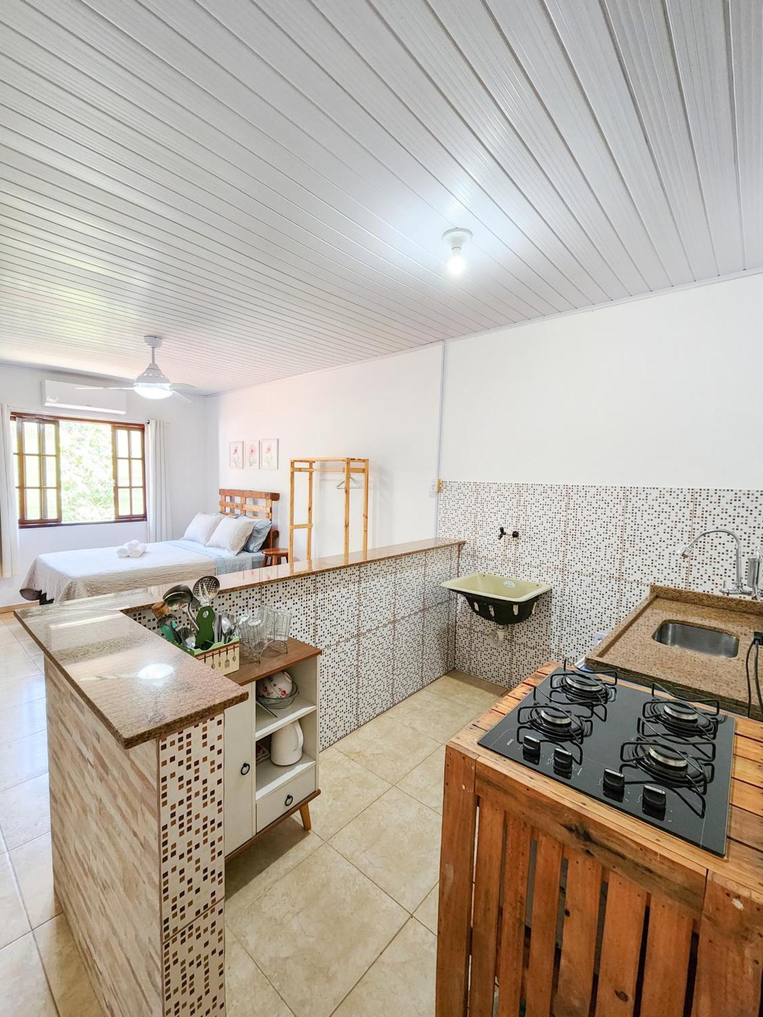 Explorer Tours - Loft Com Cozinha Centro Abraao Exterior foto